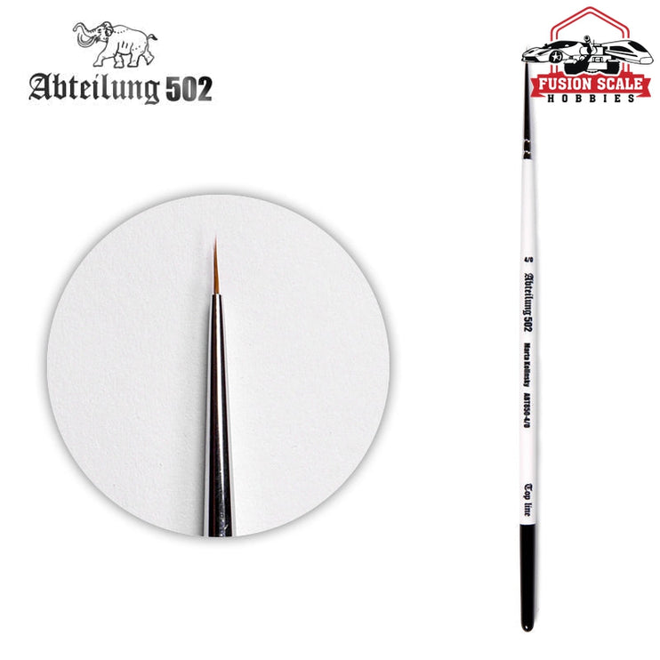 Abteilung 502 Marta Kolinsky 4/0 Paint Brush - Fusion Scale Hobbies