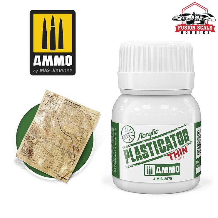 Ammo Mig Plasticator Thin 40ml - Fusion Scale Hobbies