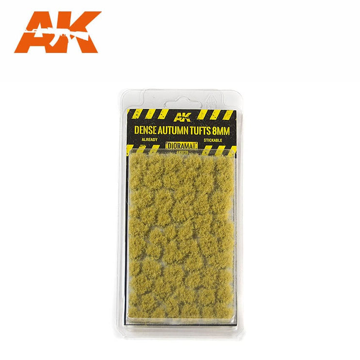 AK Interactive Dense Autumn Tufts 8mm