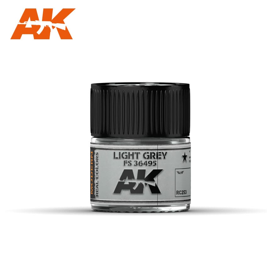 AK Interactive Real Colors Light Grey FS 36495 10ml