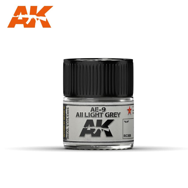 AK Interactive Real Colors AE-9 / AII Light Grey 10ml