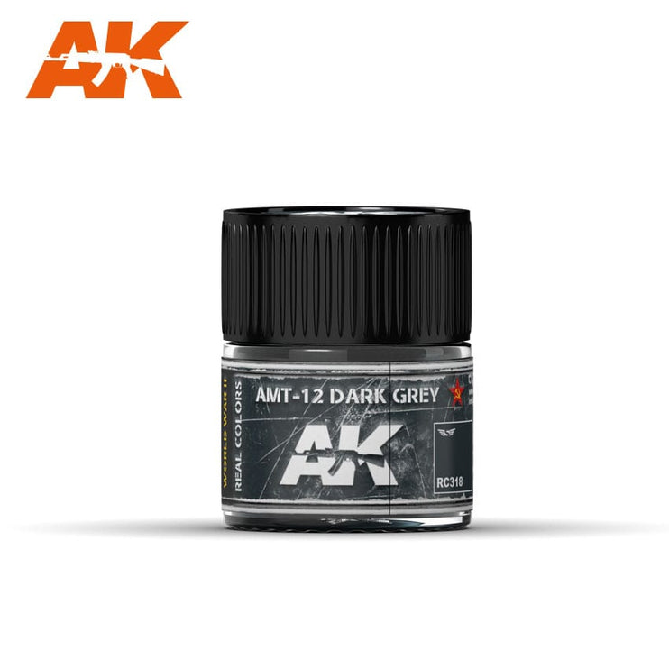 AK Interactive Real Colors AMT-12 Dark Grey 10ml