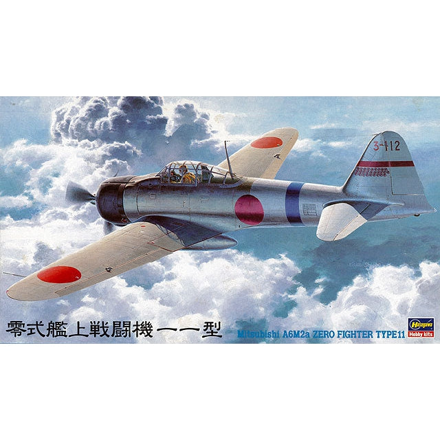 Hasegawa 1/48 Mitsubishi A6M2a Zero Fighter Type 11