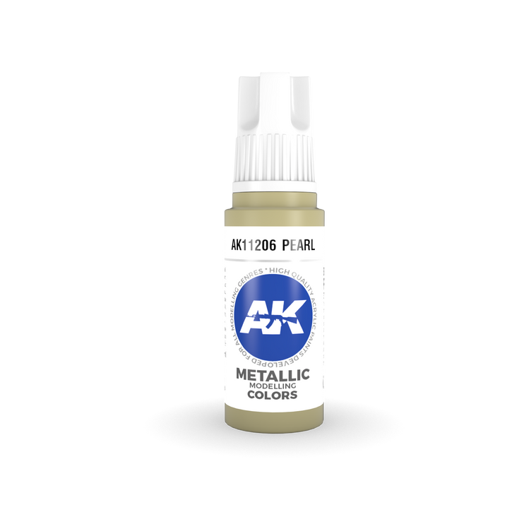 AK Interactive 3rd Gen Acrylic Pearl 17ml