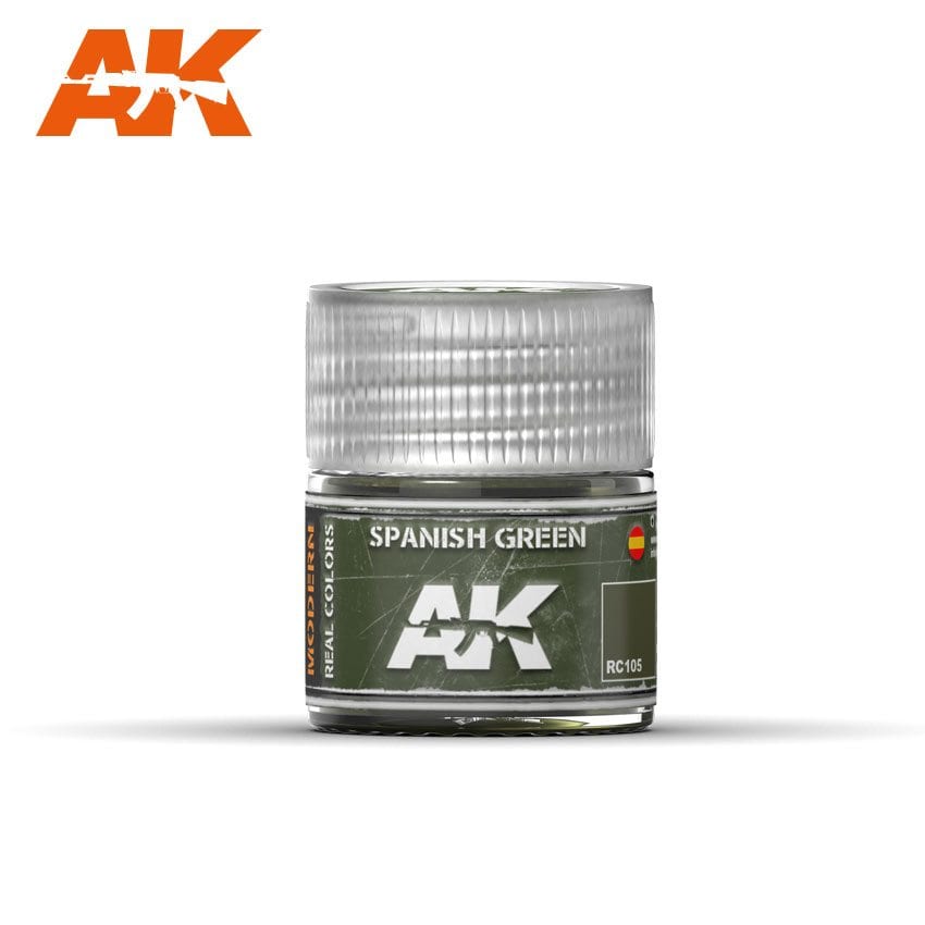AK Interactive Real Colors Spanish Green 10ml