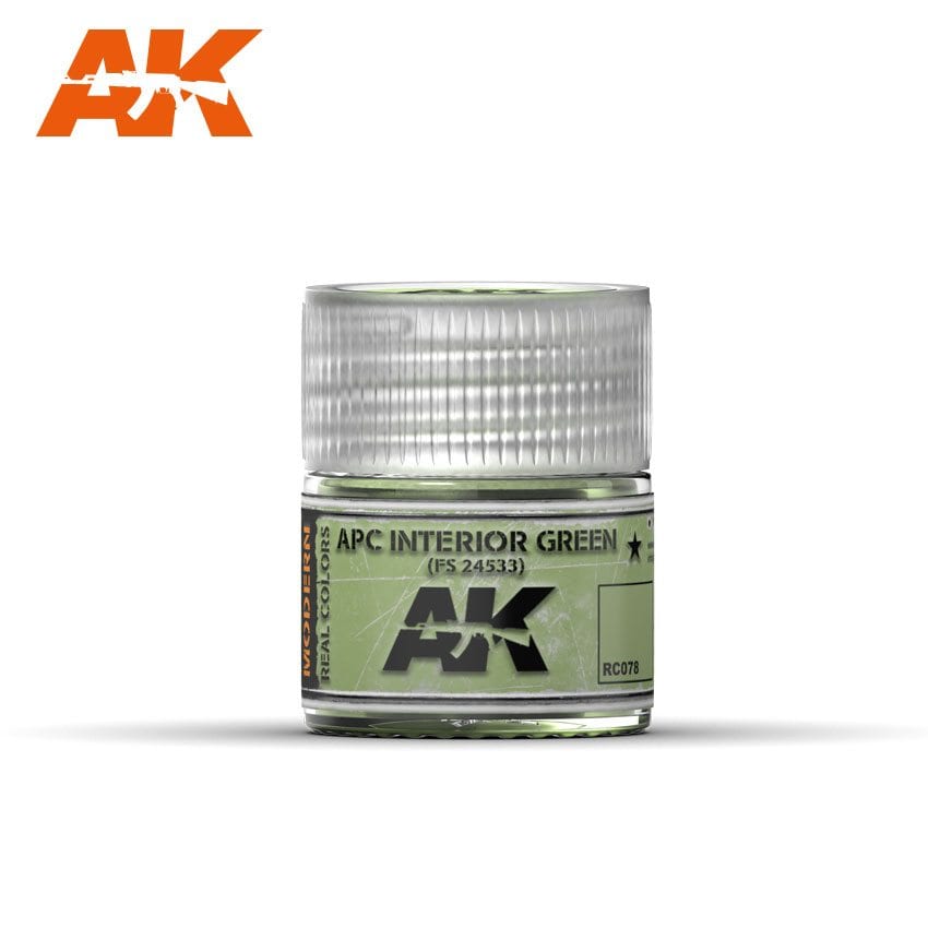 AK Interactive Real Colors APC Interior Green FS24533 10ml