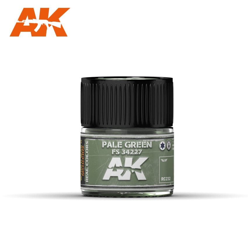 AK Interactive Real Colors Pale Green FS 34227 10ml