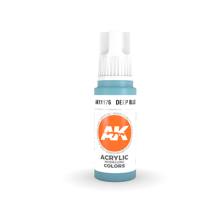 AK Interactive 3rd Gen Acrylic Deep Sky Blue 17ml