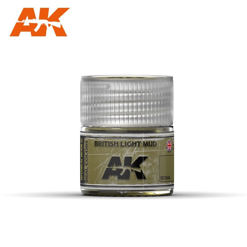 AK Interactive Real Colors British Light Mud 10ml