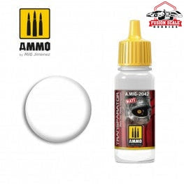 Ammo Mig Jimenez Acrylic Transparator Matt 17ml AMIG2042 - Fusion Scale Hobbies