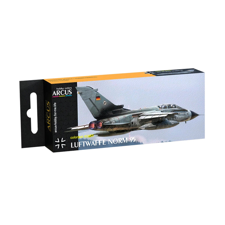 Arcus Hobby Colors Luftwaffe Norm 95 Paint Set - Fusion Scale Hobbies