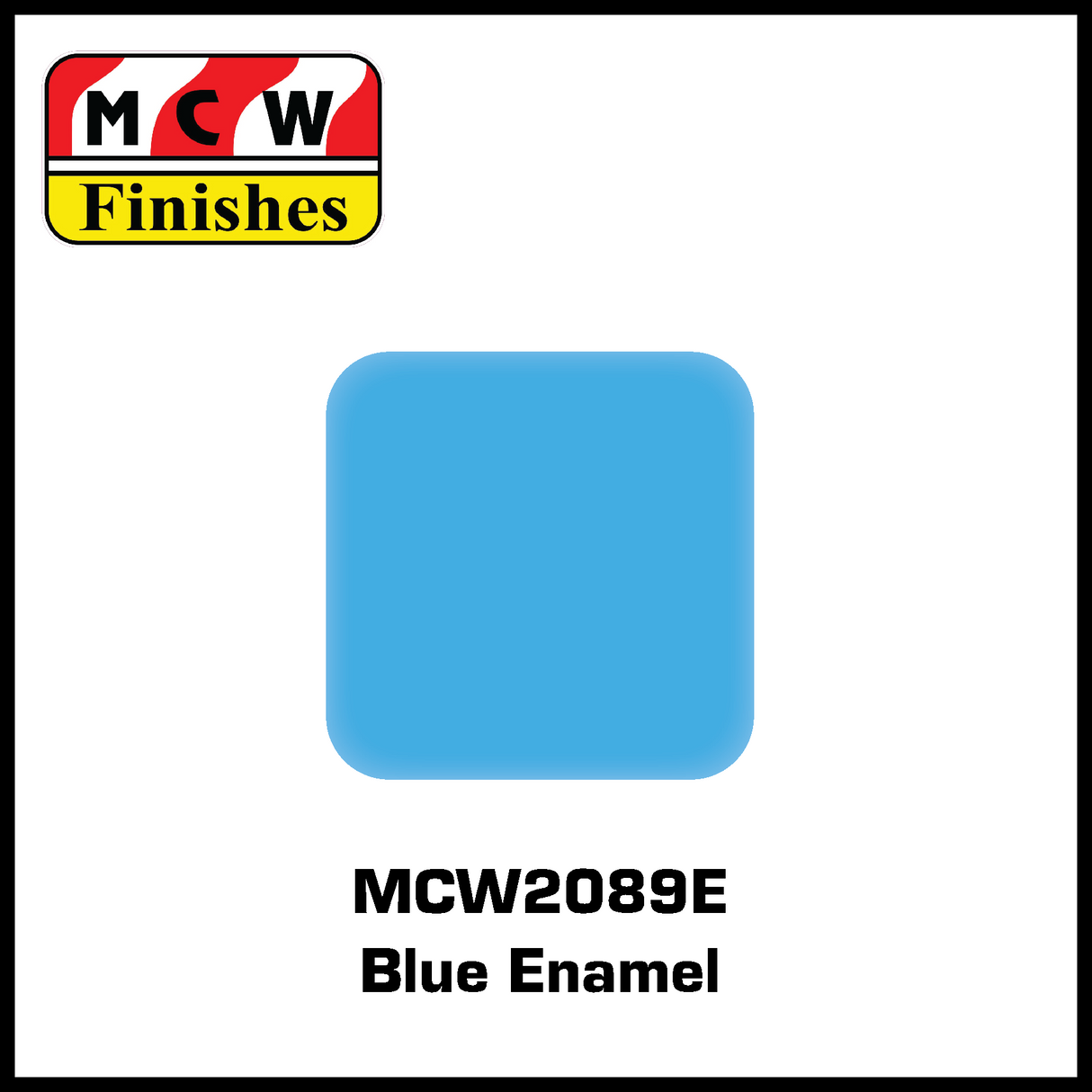 MCW Finishes 2089E Blue Enamel