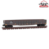 Micro Trains N Scale Union Pacific Weathered Gondola 3 Pack