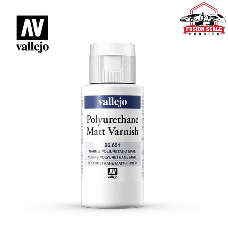 Vallejo Matt Varnish Polyurethane 60ml VLJ26651