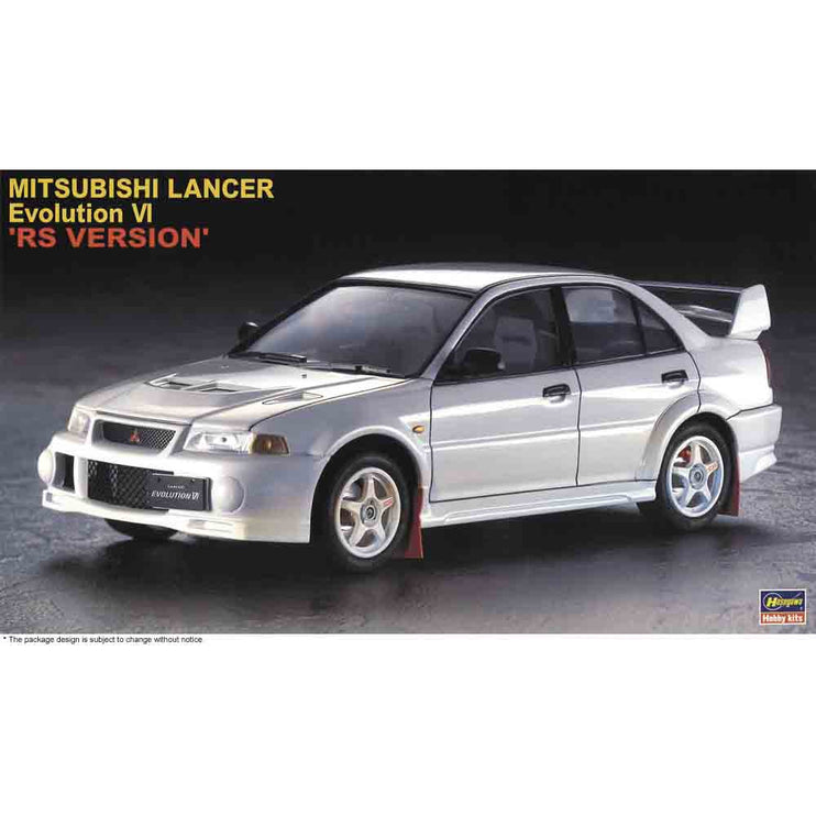 Hasegawa 1/24 Mitsubishi Lancer Evolution VI "RS Version"