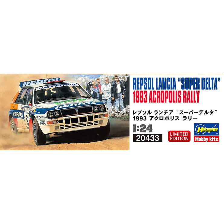 Hasegawa 1/24 Repsol Lancia 'Super Delta' 1993 Acropolis Rally