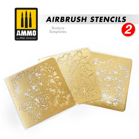 Ammo Mig Airbrush Stencils #2 - Fusion Scale Hobbies
