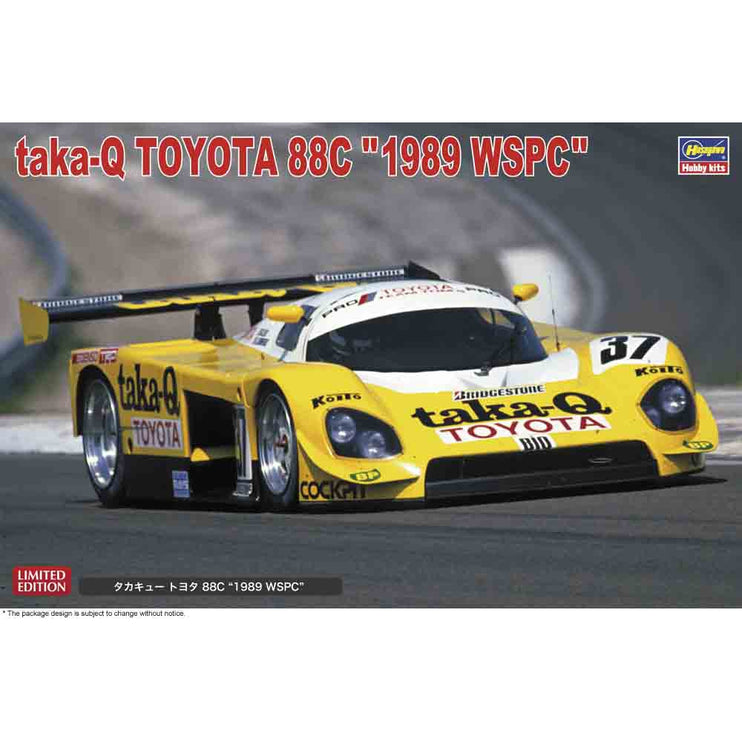 Hasegawa 1/24 Taka-Q Toyota 88C "1989 WSPC"