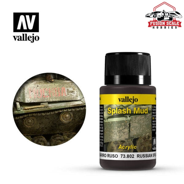 Vallejo Russian Splash Mud Weathering Effect 73802