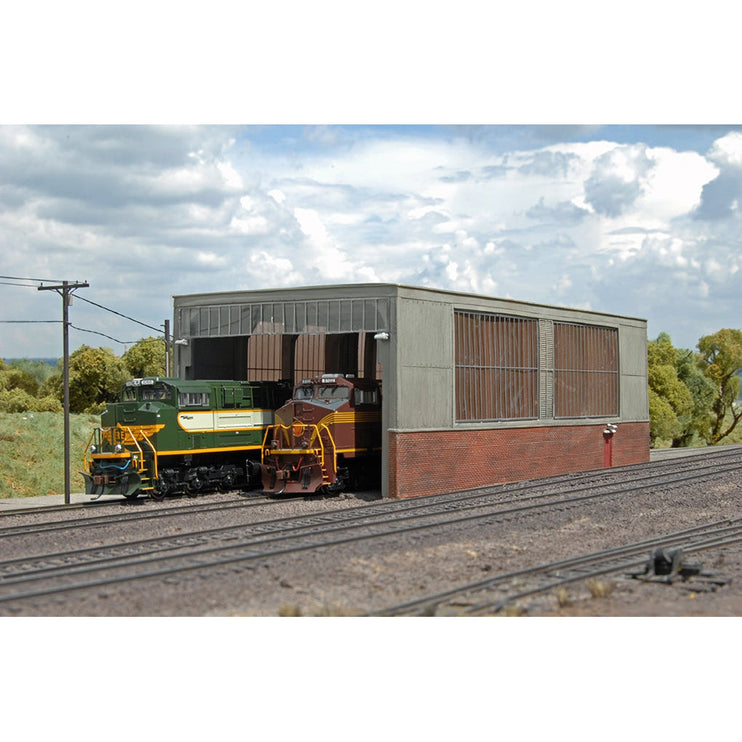 Bachmann HO Double Stall Engine Shed