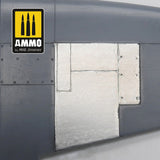 Ammo Mig Adhesive Aluminium Sheets (280x195 mm) - Fusion Scale Hobbies