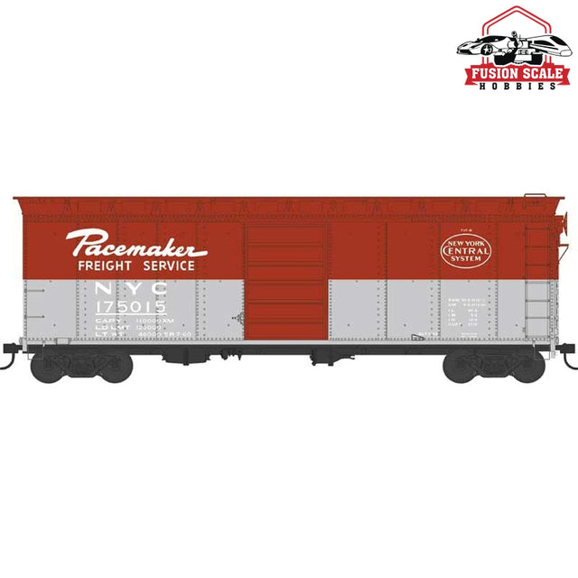 Bowser HO Scale New York Central Pacemaker #175015 Blt. 3-45 40ft Box Car - Fusion Scale Hobbies