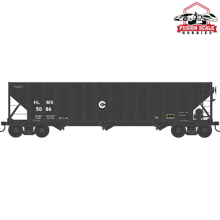 Bowser HO HLMX Rebuilt 1988 #5086 Blt. 9-66 Rblt. 5-88 H-430 100 Ton Hopper Car - Fusion Scale Hobbies