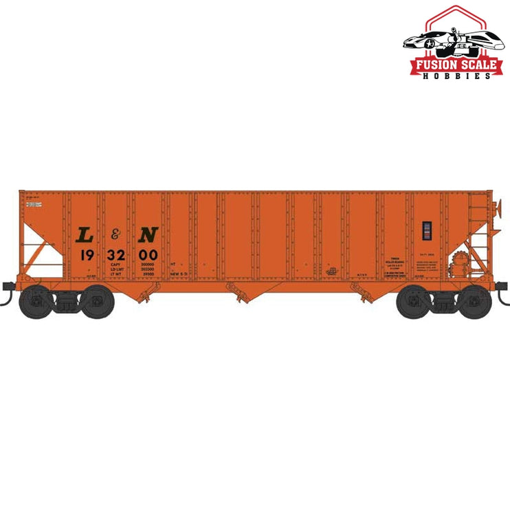 Bowser HO Louisville & Nashville As Delivered #193200 Blt. 5-71 H-430 100 Ton Hopper Car - Fusion Scale Hobbies