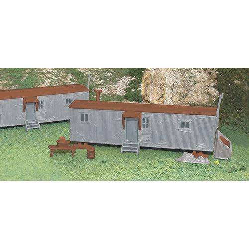 Bachmann HO Scale Railroad Work Sheds 2 Pack - Fusion Scale Hobbies