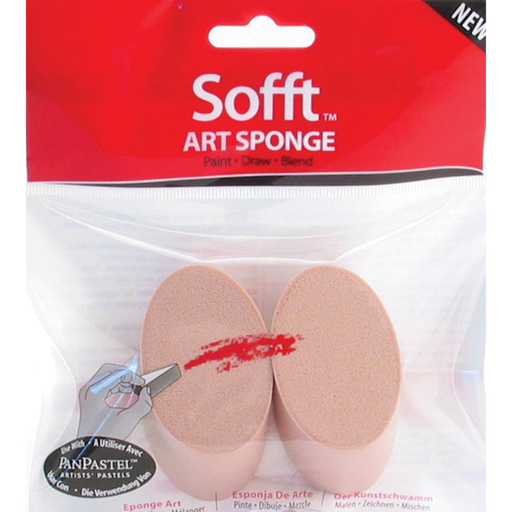 PanPastel Sofft Round Angle Slice 2 Pack