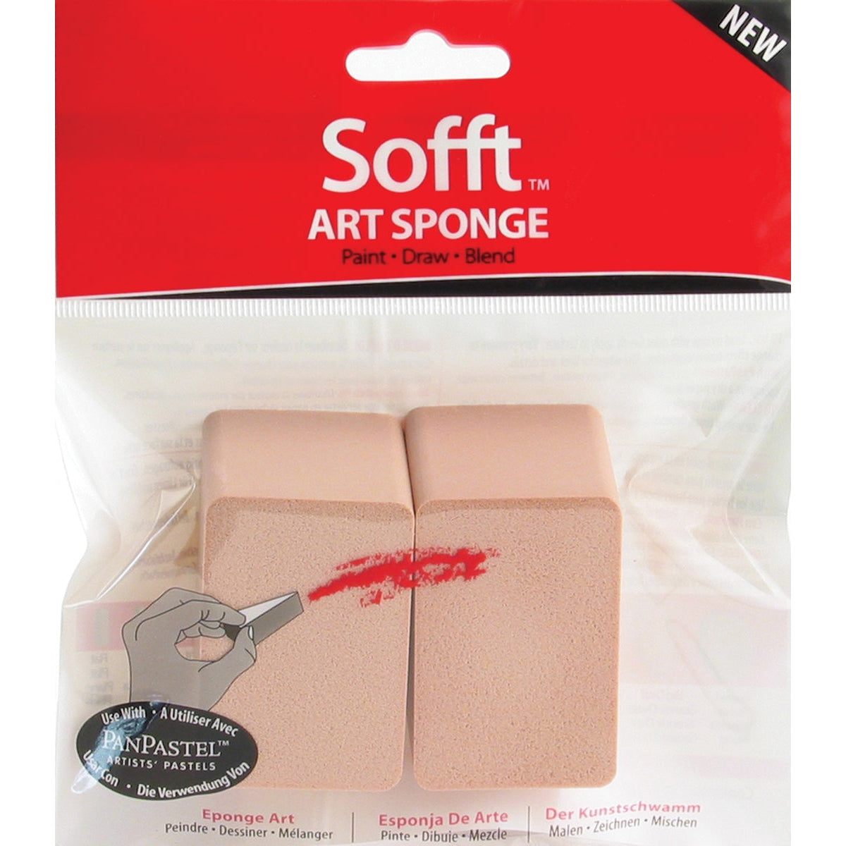 PanPastel Sofft Flat Angle Slice 2 Pack