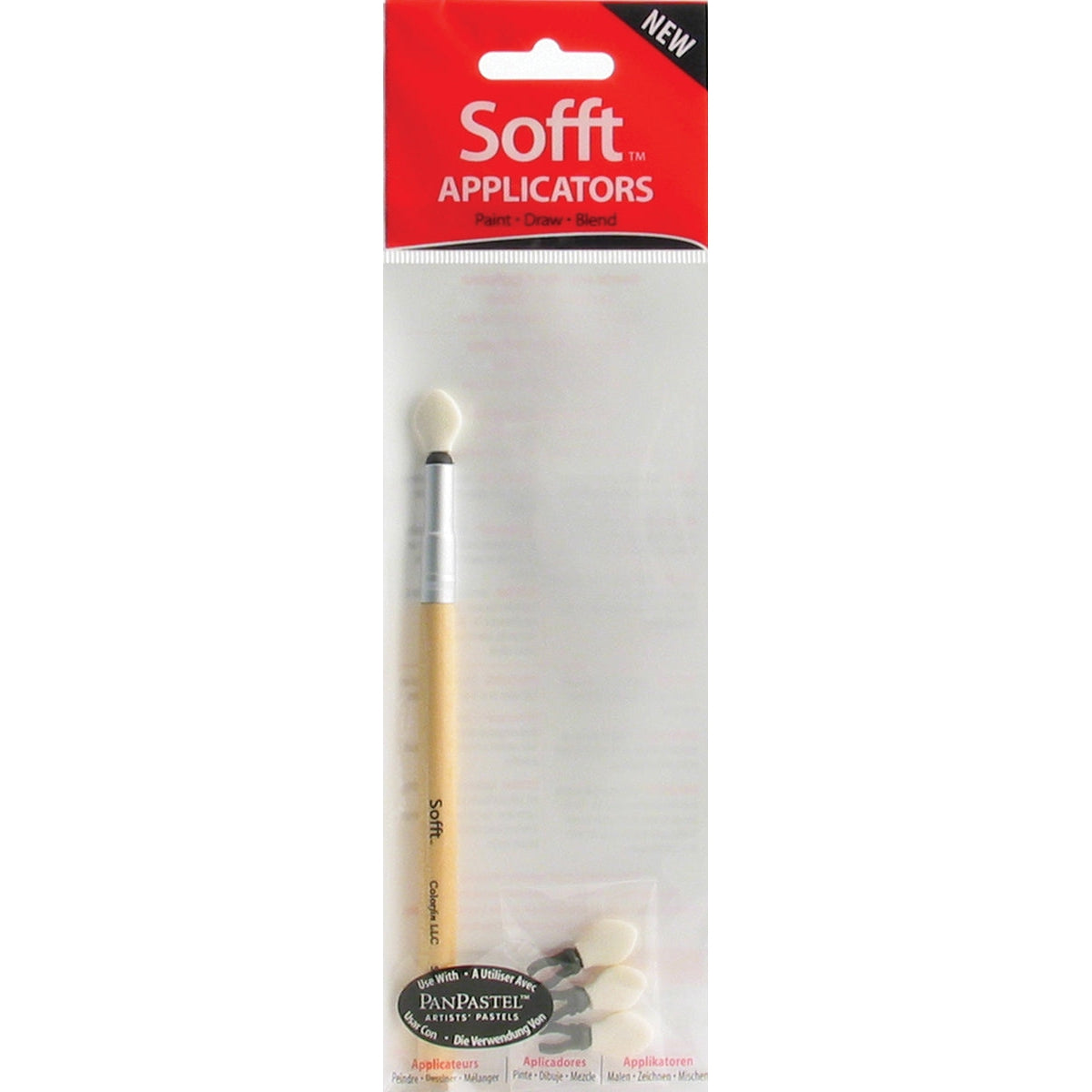 PanPastel Sofft 1 Applicator With 4 Replaceable Heads
