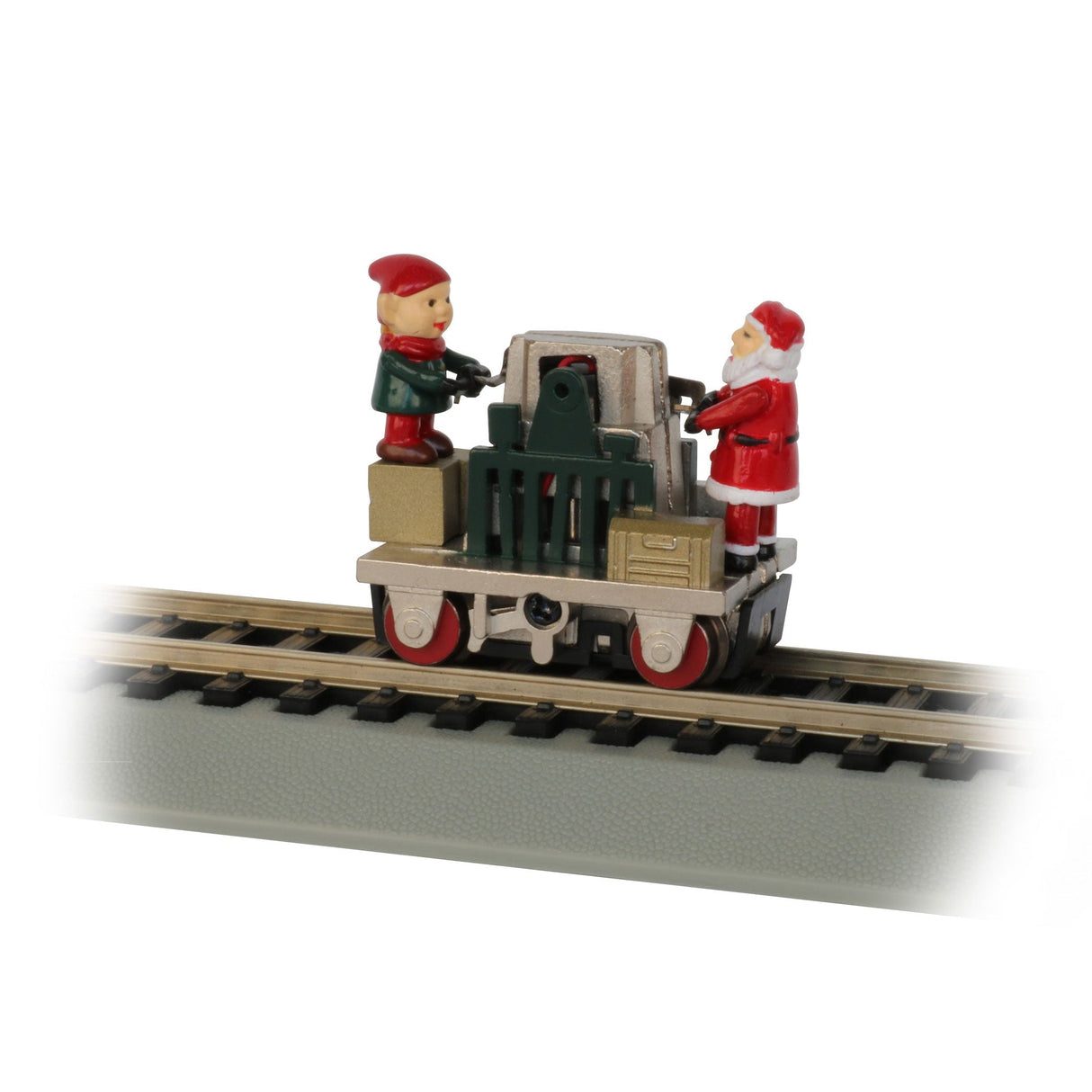 Bachmann HO Operating Gandy Dancer Christmas