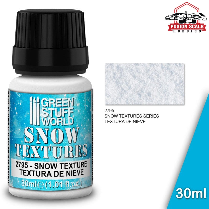 Green Stuff World Snow Texture 30ml GSW2795 - Fusion Scale Hobbies