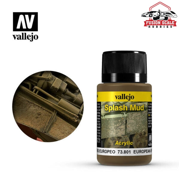 Vallejo European Splash Mud Weathering Effect 73801