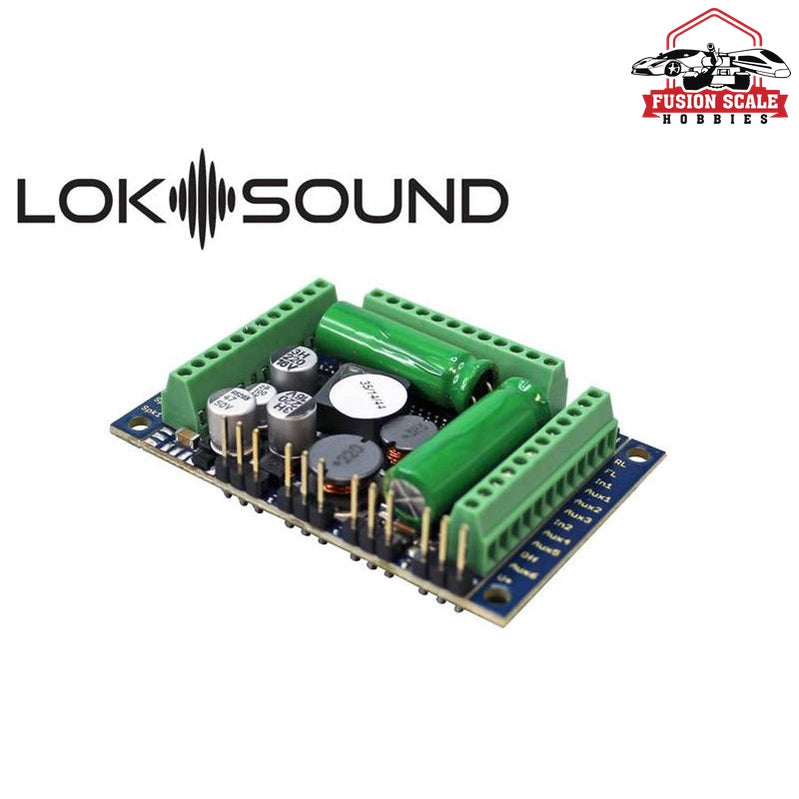 ESU LokSound 5 XL DCC and Sound Decoder with Screw Terminals ESU 58513 - Fusion Scale Hobbies