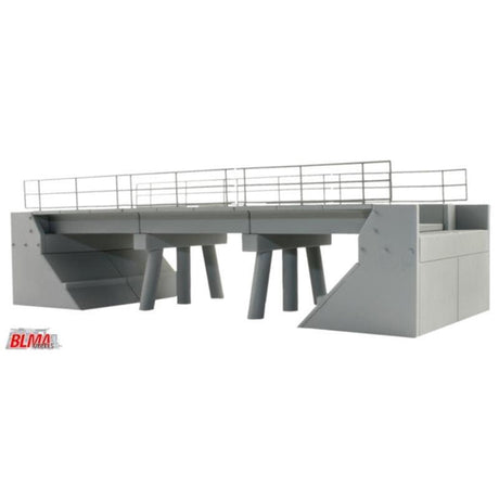 BLMA N Scale Modern Concrete Segmental Bridge Kit (Set A) - Fusion Scale Hobbies