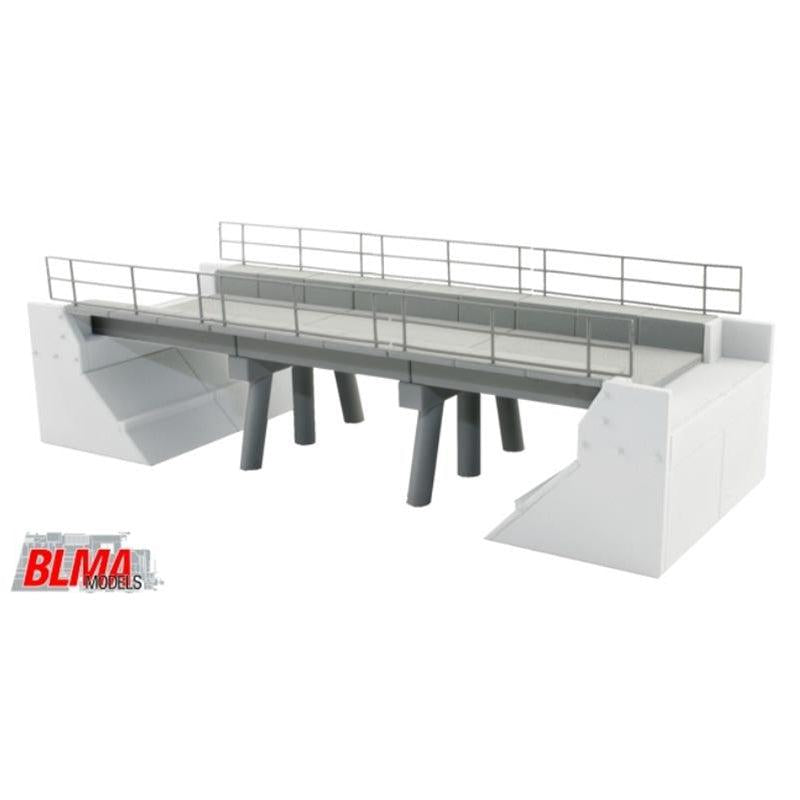 BLMA N Scale Modern Concrete Segmental Bridge Expansion Kit (Set B) - Fusion Scale Hobbies