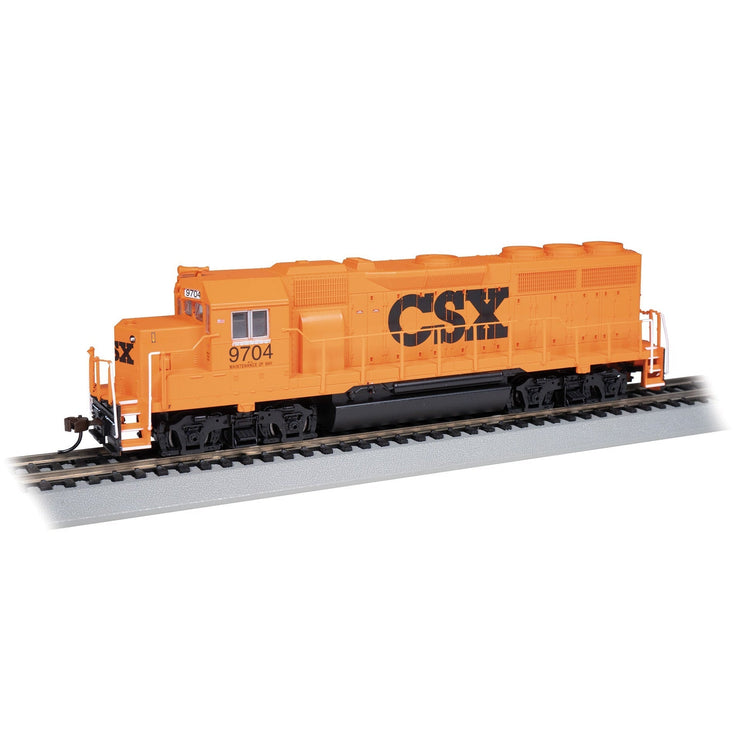 Bachmann HO GP40 Diesel CSX #9704 MoW Orange DCC Ready