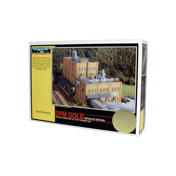 Woodland Scenics N Scale Woods Furniture Co. Kit DPM Kit