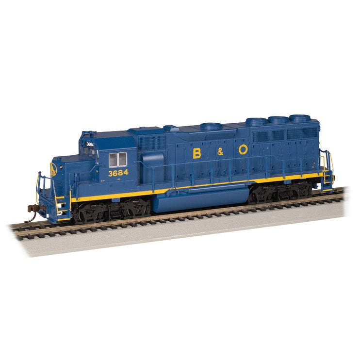 Bachmann HO GP40 Diesel B&O #3684/DCC Sound