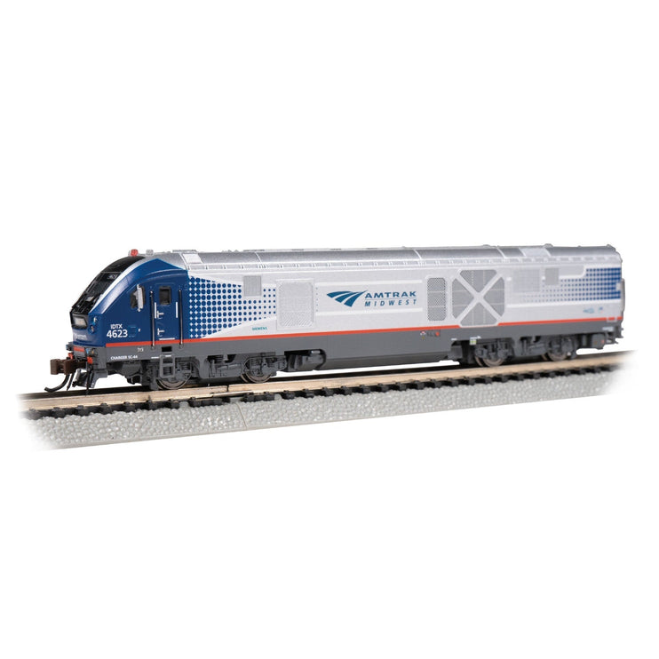 Bachmann N SC-44 Charger Amtrak Midwest #4623 TCS DCC Sound