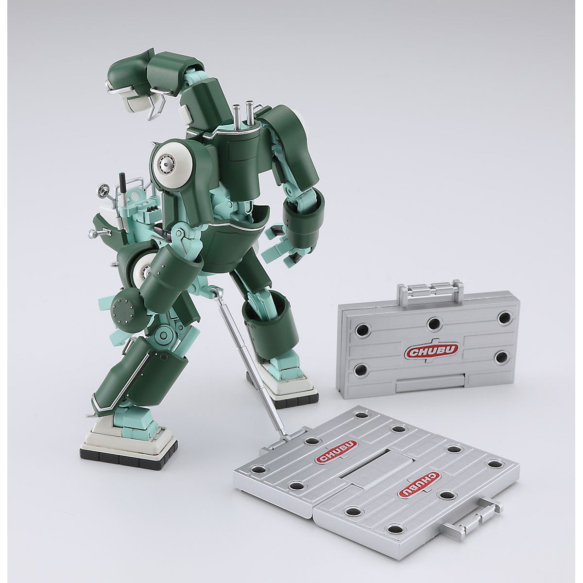 Hasegawa 1/35 CHUBU 01 'Light Green & Green' Lightweight Mechatrobot
