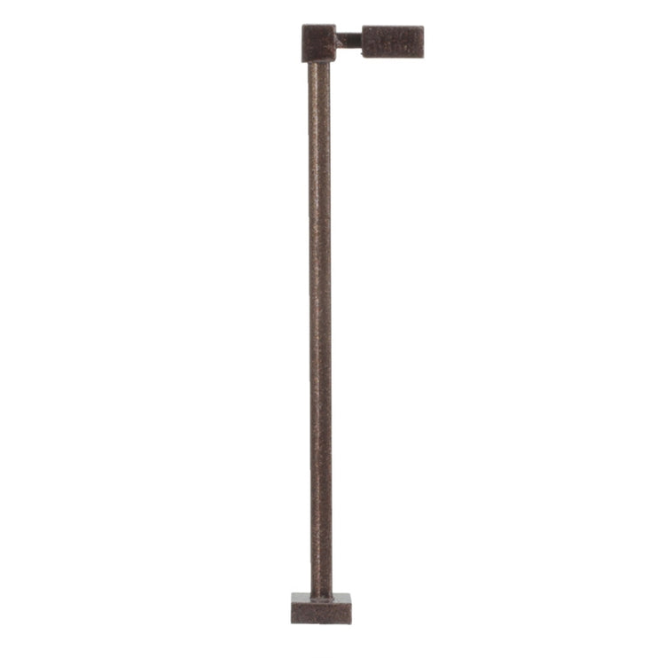 Atlas HO Scale Single Arm Square Light Bronze 15ft Warm LED (3-pack)