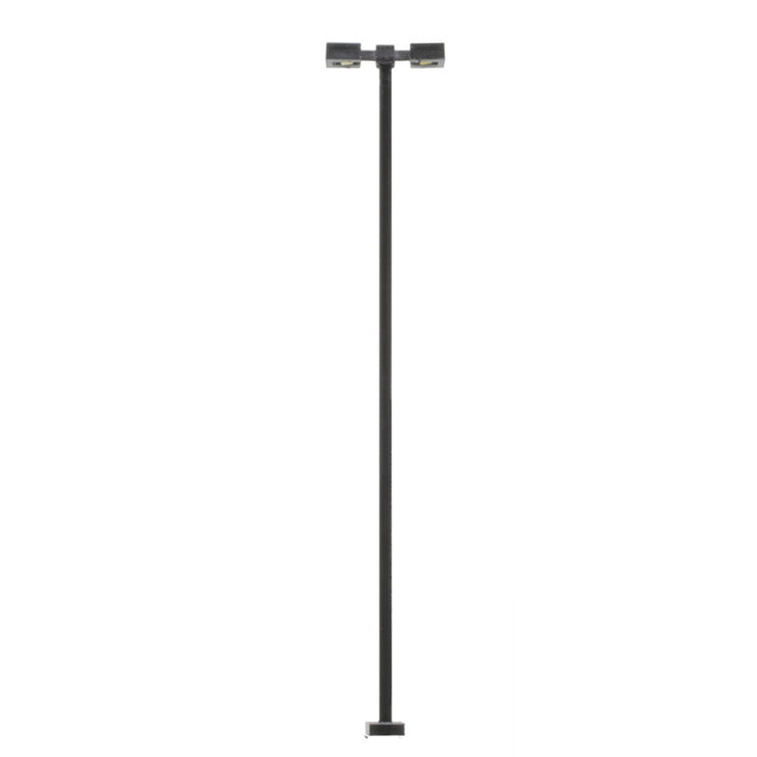 Atlas HO Scale Double Arm Square Light Black 30ft Cool White LED (3-pa ...