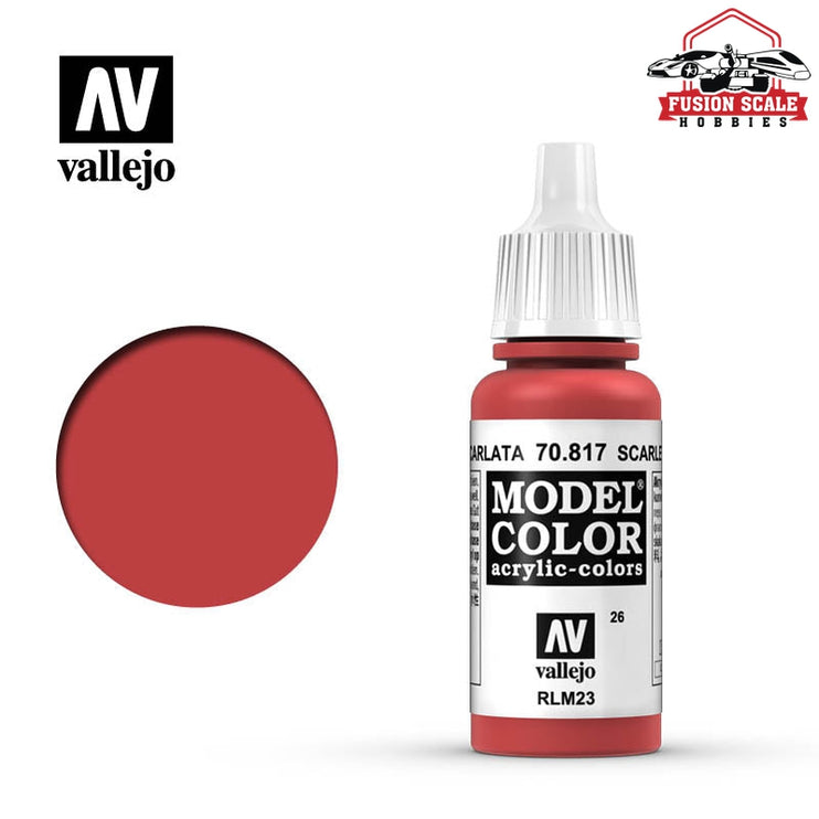 Vallejo Model Color Scarlet VLJ70817