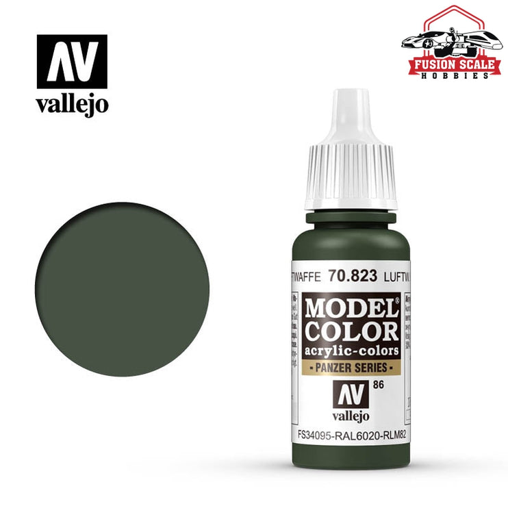 Vallejo Model Color  Luftwaffe Camo Green VLJ70823