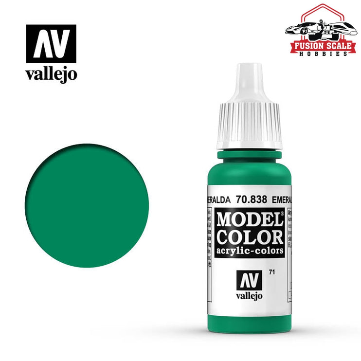 Vallejo Model Color Emerald Green 071 VLJ70838