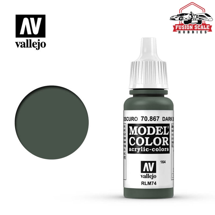 Vallejo Model Color Dark Blue Grey VLJ70867