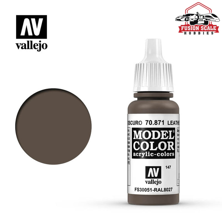 Vallejo Model Color Leather Brown VLJ70871